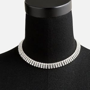 J. Crew Triple Sparkle Necklace